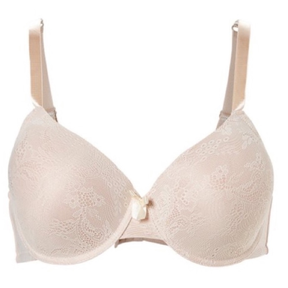 ✨2/$22✨ NWT BODY NATURALS Lace Full Support T-Shirt Bra*